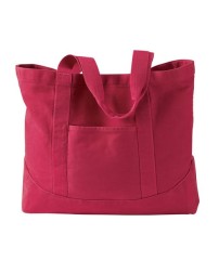 Authentic Pigment 14oz Pigment-Dyed Large Canvas Tote