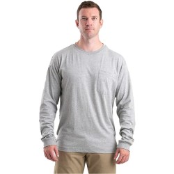 Berne Apparel Unisex Tall Performance Long Sleeve Pocket T-Shirt