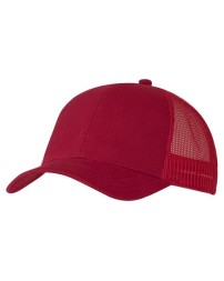 Big Accessories Youth Twill Front Trucker Cap