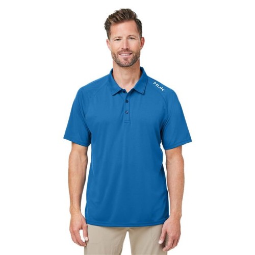 HUK LoPro Solid Performance Polo