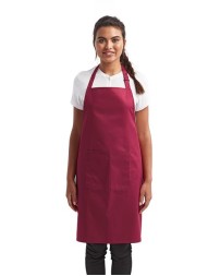 Artisan Collection by Reprime Recycled Bib Apron with Pocket