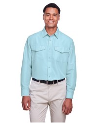 Harriton Men's Key West Performance Staff Shirt
