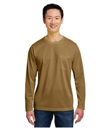 Harriton Unisex Charge Snag and Soil Protect Long Sleeve T-Shirt