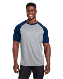 Team 365 Unisex Zone Colorblock Raglan T-Shirt