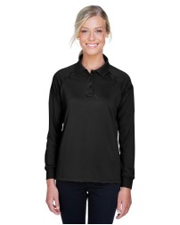 Harriton Women's Advantage Long Sleeve Tactical Polo