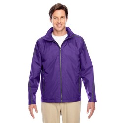 Team 365 Unisex Conquest Jacket with Fleece Lining