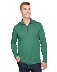 Team 365 Men's Zone Sonic Heather Performance Quarter-Zip Pullover