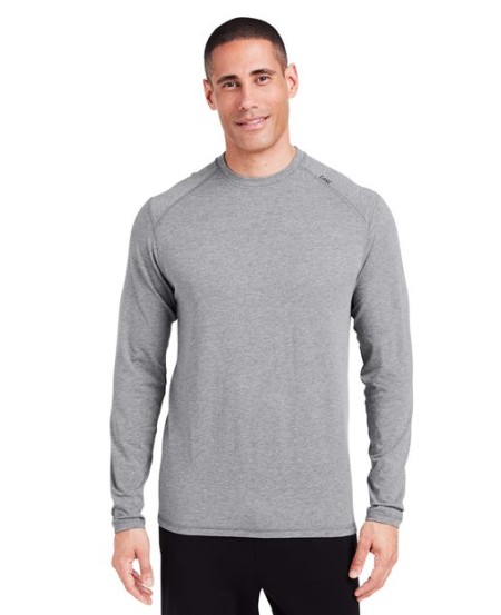 TASC Performance TM310 Men's Carrollton Fitness Long Sleeve T-Shirt – 5.6 oz. Organic Cotton Bamboo Tee | S–3XL