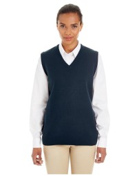 Harriton Women's Pilbloc V-Neck Sweater Vest