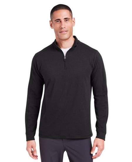 TASC Performance TM109AB Men's Carrollton Quarter-Zip Pullover – 7 oz. Organic Cotton Bamboo Blend | S–3XL