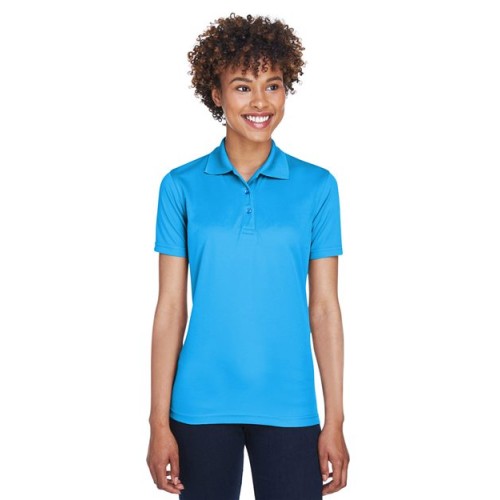 UltraClub Women's Cool  Dry Mesh Piqué Polo