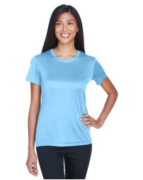 UltraClub Women's Cool  Dry Sport Performance Interlock T-shirt