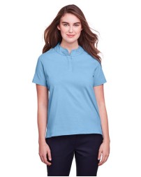 UltraClub Women's Lakeshore Stretch Cotton Performance Polo