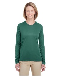 UltraClub Women's Cool  Dry Performance Long-Sleeve Top
