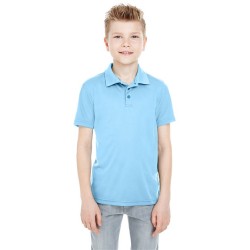 UltraClub Youth Cool  Dry Mesh Piqué Polo