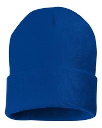 Sportsman 12 Solid Cuffed Beanie