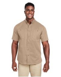 Harriton Men's Advantage IL Short Sleeve Work Shirt