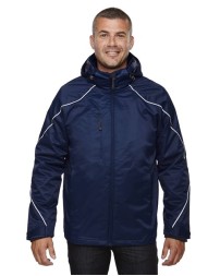 North End Men's Tall Angle 3-in-1 Jacket with Bonded Fleece Liner