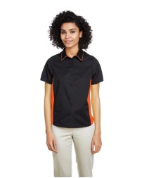 Harriton Women's Flash IL Colorblock Shirt
