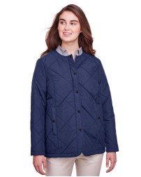 UltraClub Women's Dawson Quilted Hacking Jacket