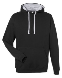 AWDis Midweight Varsity Contrast Hooded Sweatshirt