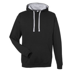 AWDis Midweight Varsity Contrast Hooded Sweatshirt