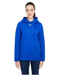 Under Armour 1300261 Women's Hustle Pullover Hoodie – 7.94 oz. 80/20 Cotton/Polyester Hooded Sweatshirt | M–3XL