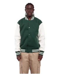 Shaka Wear Letterman Jacket