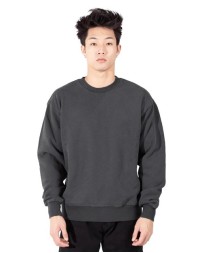 Shaka Wear Los Angeles Garment-Dyed Crewneck Sweatshirt