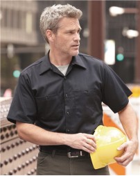 Red Kap Cotton Short Sleeve Uniform Shirt