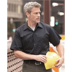 Red Kap Cotton Short Sleeve Uniform Shirt