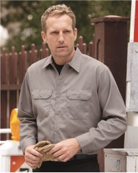Red Kap Utility Long Sleeve Work Shirt