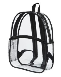 BAGedge Clear PVC Stadium Backpack