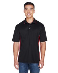 UltraClub Men's Cool  Dry Sport Two-Tone Polo