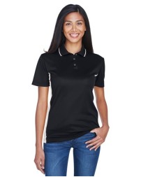 UltraClub Women's Cool  Dry Sport Two-Tone Polo