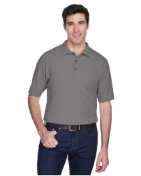 UltraClub Men's Whisper Piqué Polo