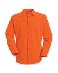 Red Kap Enhanced Visibility Long Sleeve Work Shirt