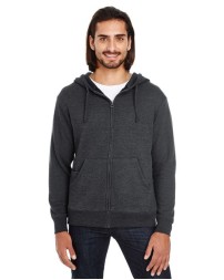 Threadfast Apparel Tri-Blend French Terry Full-Zip