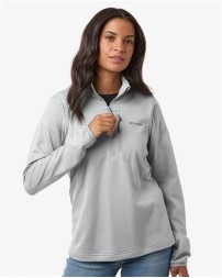 Columbia Women's Essential Hike Grid Fleece Half-Zip Pullover
