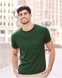 JERZEES Dri-Power 5050 Pocket T-Shirt