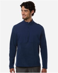 Adidas A2020 Men's Ultimate365 Cozy Quarter-Zip Pullover – 7 oz. 100% Recycled Polyester Fleece Mixed-Media Quarter-Zip | S–3XL