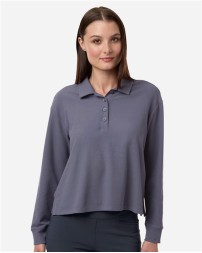 Adidas Women's Beyond Long Sleeve Loose Polo