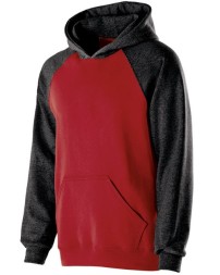 Holloway Youth CottonPoly Fleece Banner Hooded Sweatshirt