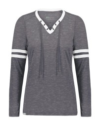 Holloway Eco Revive Women's Monterey Long Sleeve V-Neck T-Shirt