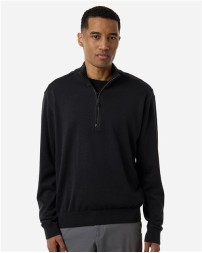 Devon  Jones Men's New Classics Quarter-Zip Sweater