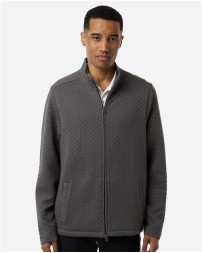 Devon Jones Men's Berkley Textured Full-Zip Jacket