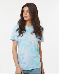 Colortone 1355 Unisex Vintage Tie-Dyed T-Shirt - 50/50 Ring-Spun Cotton/Polyester Vintage Fine Jersey Tie-Dye Tee | S-3XL