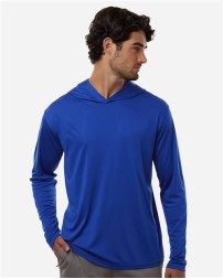 AllPro 48510 Unisex Pro-Lock Performance Hooded Long Sleeve T-Shirt – 4.1 oz. Polyester | XS–4XL