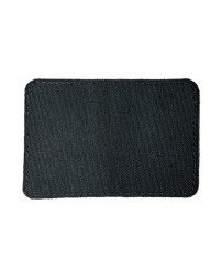 MERET Small Blank Black Patch - Qty 10