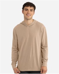 Next Level Unisex CVC Hoodie Long Sleeve T-Shirt